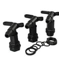 thumbnail image 2 of Replacement IBC Water Butt Tap Plastic Adaptor Beer Home Rain Brew Tool black, 2 of 9