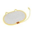 thumbnail image 3 of Estera de rasguño de gato, muebles protector de rutina de muelle gatito gatito gatito gato alfombra rayadora de gato juguete gato interactivo para Amarillo 50x35cm, 3 of 8