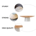 thumbnail image 3 of MasteelfCA 1Pc Round Tall Nut Dish Bamboo Ceramic Tea Tray Dessert Plate Snack Storage Dish, 3 of 8