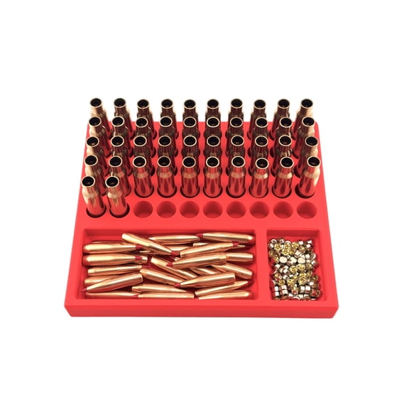 Bullet Reloading Tray (Red)