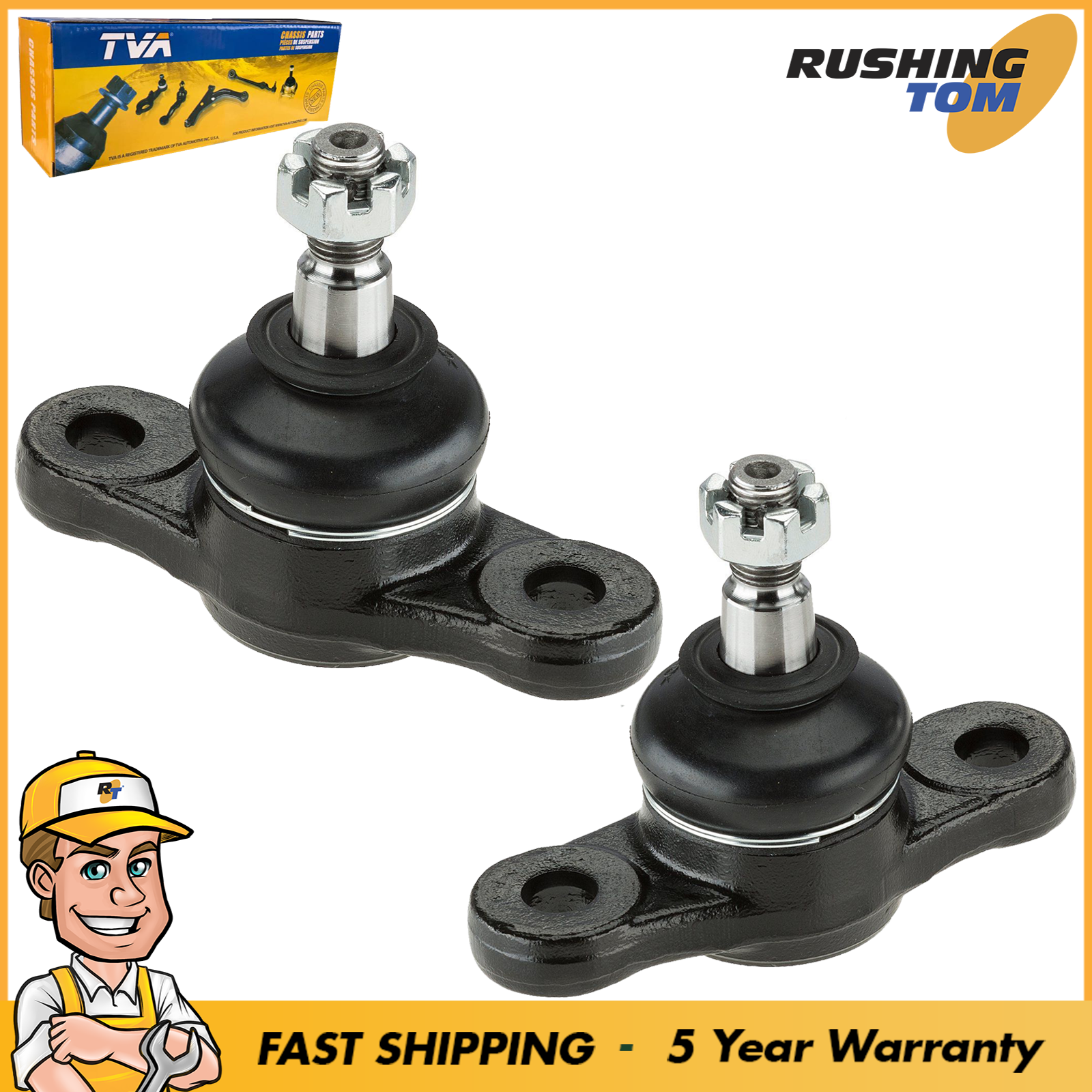 2 Lower Ball Joint fits Kia Sportage Hyundai Tucson with 5 Year Warranty