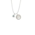 thumbnail image 2 of Delight Jewelry Silvertone Mini Star of David with Blue Crystal To the World You are a Mother Locket Necklace, 2 of 4