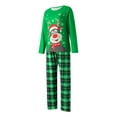 thumbnail image 5 of Meihuid Plus Size Christmas Pajamas for Family 2023,Funny Plaid Family Christmas Pjs Matching Sets Xmas Shirts and Pants Sets, 5 of 10