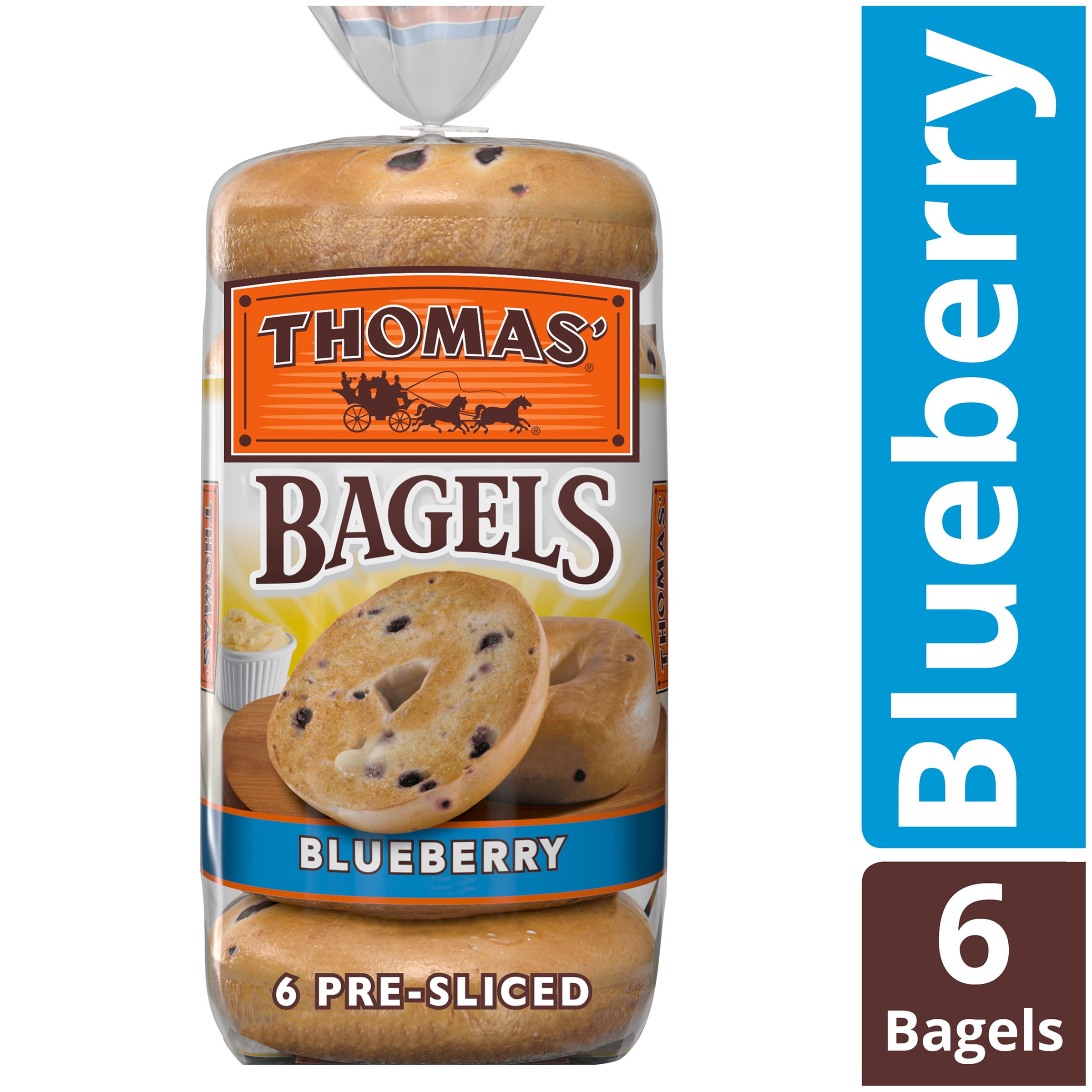 Thomas' Blueberry Bagels 20oz/6ct BrickSeek