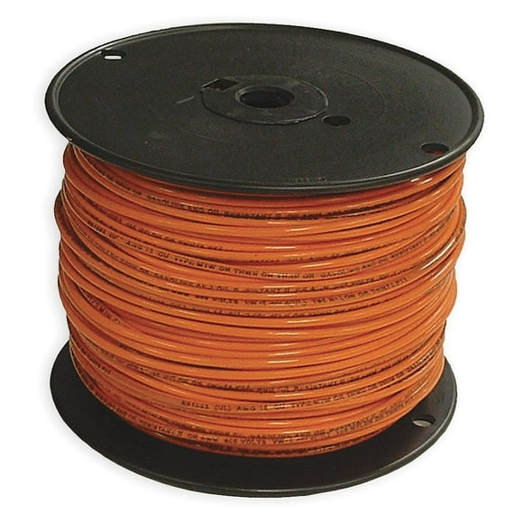 12 Gauge THHN Stranded Copper Wire (500, Orange)