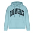thumbnail image 5 of Lilgiuy Men's Hoodie Letter Printed Pullover Long-sleeved Top Hooded Sweatshirts for Going Out, 5 of 5