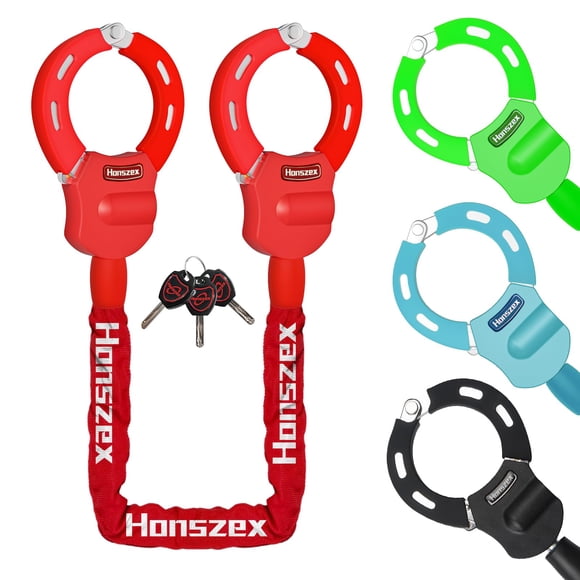 Candado para scooter Honszex de 92 cm antirrobo tipo esposas con llave