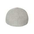 thumbnail image 3 of Yupoong 6355 Baseball Hat Poly Mélange Heather Stretch Cap Unisex Adult, 3 of 3