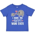 thumbnail image 3 of Inktastic Best Nani Ever Grandchild Boys or Girls Toddler T-Shirt, 3 of 5