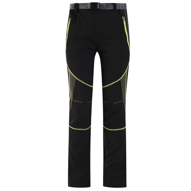 Puntoco Pantalones casuales de longitud completa para hombre, pantalones casuales de moda sólidos para hombre, múltiples bolsillos, cintura elástica, pantalones largos