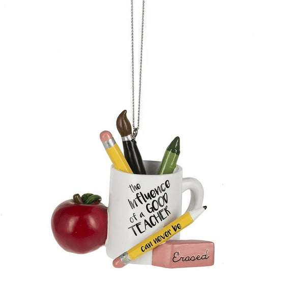 Midwest-CBK 'The Influence of a Good Teacher' Novelty Ornament - Resin 3.5"