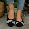 thumbnail image 6 of Women's Casual Rhinestone Strap Walking Shoes, Flat Single Sole Design with Breathable Lining and Cushion Comfort, Slip on Sneakers for Daily Leisure Wear, 6 of 6