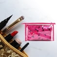 thumbnail image 2 of 2 unids/set bolsa de cosméticos de maquillaje de almacenamiento de plástico transparente reutilizable para niñas y mujeres (2 #), 2 of 2