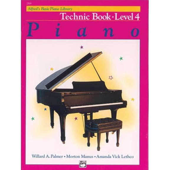 Pre-Owned Alfred's Basic Piano Library Technic, Bk 4 (Alfred's Basic Piano Library, Bk 4) (Paperback) 0739010018 9780739010013