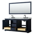 thumbnail image 2 of Wyndham Collection WCV232372DBBCMUNOM70 Avery 72" Free Standing Double Basin Vanity Set -, 2 of 7