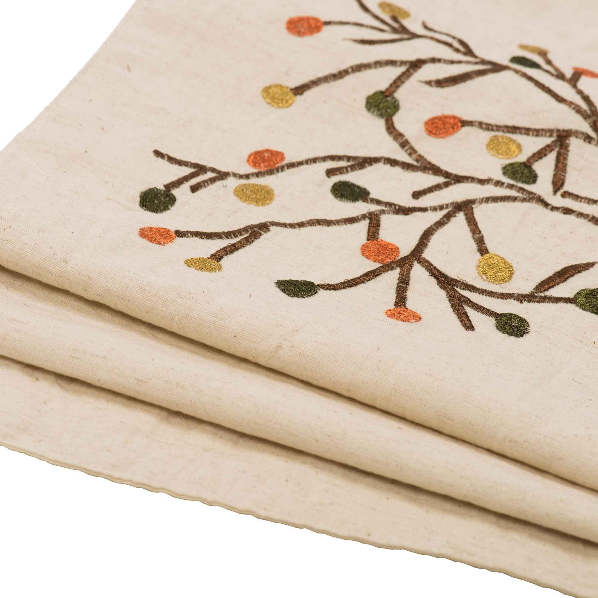 Vickerman 12" x 60" Harvest Branch Table Runner