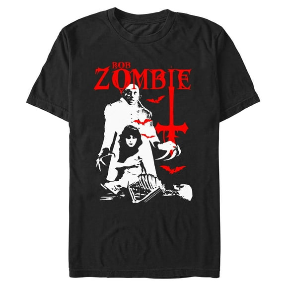 Mens Rob Zombie Dragula Cross T Shirt