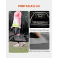 thumbnail image 3 of KFFKFF Movable Football Goal, 12x6 ft for Youth & Adults Garden Soccer Net, Oversized Training Soccer Net, Steel Fiberglass Framework Goal Kit, All-Climate Outdoor Soccer Goals with Transport Bag, 3 of 9