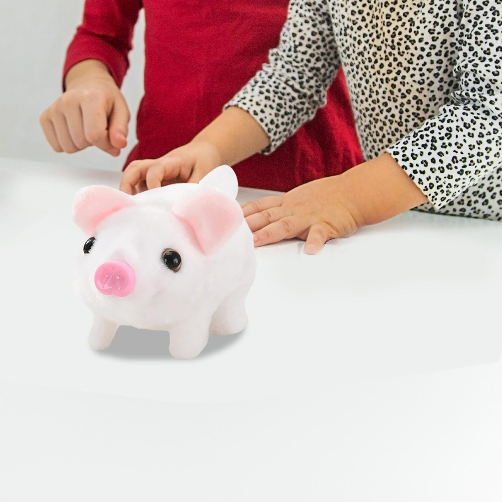 Cerdito De Peluche Electrónico Que Camina – 18 Cm, Interactivo Y Musical, Regalo Educativo Para Niños