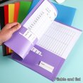 thumbnail image 3 of XiYing Heavy Duty Pocket Folders with Pockets, Letter Size, Document Filing and Organization for Office, 10-Pack, 3 of 7