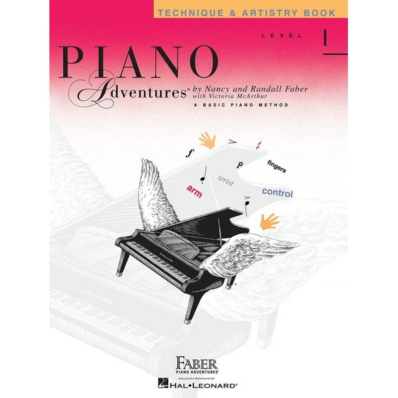 Piano Adventures Level 1 - Technique & Artistry Book - 2nd Edition