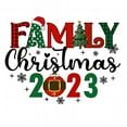 thumbnail image 7 of Penkiiy Matching Family Pajamas Christmas Pajamas for Family Xmas Matching Sets Short Sleeve Shirts and Plaid Shorts Santa Christmas Tree Sleepwear Two-piece Sets Gray M, 7 of 7
