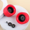 thumbnail image 4 of 1 Pce/4 Pcs/8 Pcs Roue de Patin Non Lumineuse Bonne Prise en Main avec Roulements Accessoire de Patinage Intérieur Extérieur, 4 of 7