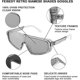 thumbnail image 5 of Retro Aviator Square Sunglasses Sport Siamese S Goggles For Men Women B2722, 5 of 5