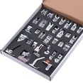 thumbnail image 1 of 32 Pcs/Ensemble Pieds de Presse pour Machine à Coudre Domestique; Pieds de Machine à Coudre Kit Assorti Remplacement pour Brother, 1 of 8