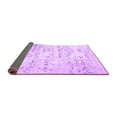 thumbnail image 2 of Ahgly Company Indoor Square Solid Purple Modern Area Rugs, 7' Square, 2 of 4