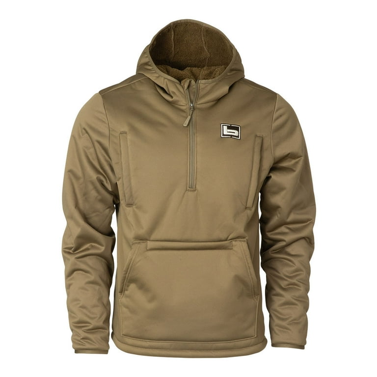 Banded fleece lined hoodie new arrivals