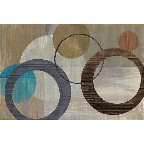 "Cosmic Orbit I" Painting Print on Wrapped Canvas