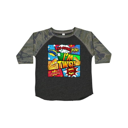 

Inktastic I m Two Comic Book Gift Toddler Boy or Toddler Girl T-Shirt