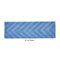 thumbnail image 2 of Better Trends Long Runner Bathroom Rug Extra Soft Non-Slip Bath Mat Water Absorbent 100% Cotton Washable Mat 20" x 60" Dark Blue Hugo Collection, 2 of 4