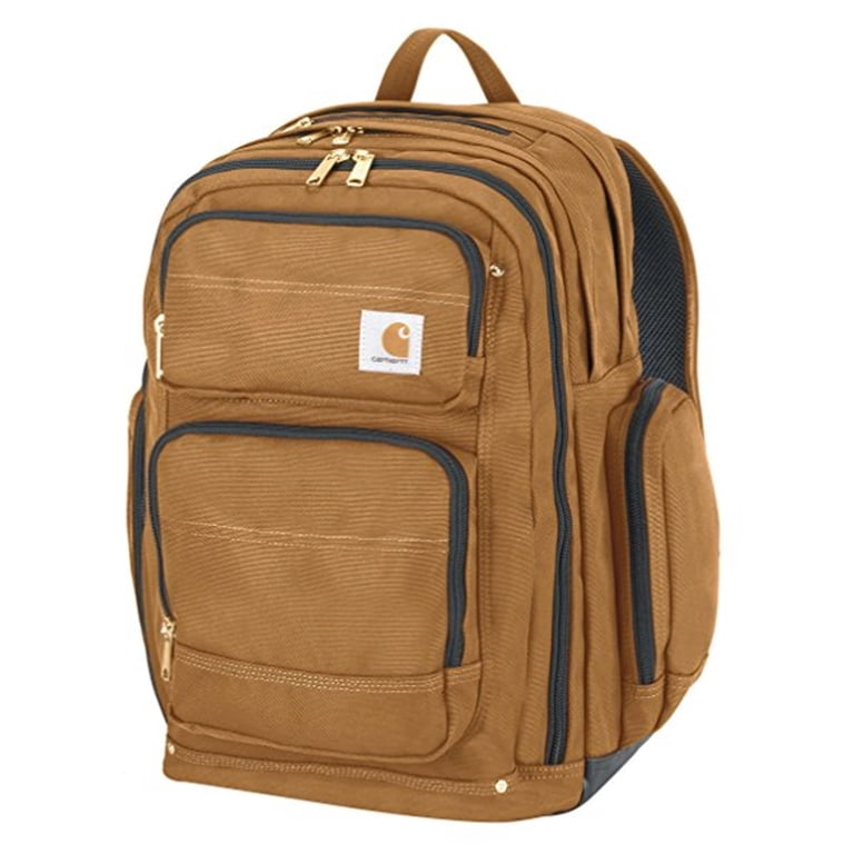 Carhartt レガシーデラックス・ブラウン バックパック Legacy Deluxe Work Pack 19033102 Carhartt Brown - Walmart.com
