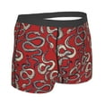 thumbnail image 2 of KLL Snake Men's Cotton Boxer Briefs Underwear-Medium, 2 of 8