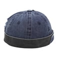 thumbnail image 3 of Gorros de gorrita tejida unisex Gorros de con estilo Ligero Ocio Estilo vintage Sombrero de cúpula enrollada Suave y ajustable Crimping para D Salvador sombrero sin ala, 3 of 10