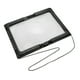 thumbnail image 5 of Lupa plegable ultrafina A4 de página completa con lupa 3X 4 luces LED para lectura, 5 of 12