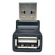 Tripp Lite TUR024-000-UP RIPPLITE Adaptateur Haute Vitesse USB 2.0- Réversible A jusqu'à l'Angle A- M-F – image 2 sur 4