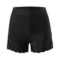 thumbnail image 3 of Women's Swim Shorts Womens Swim Shorts High Waisted Swim Bottoms Bathing Suit Bottom Boy Shorts Swimsuit Bottom Wide Elastic Band Sports Yoga Shorts Skirt Swimbottom Bathing Suits, 3 of 7