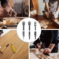 thumbnail image 4 of Heavy Duty Carbides Insert Flush Trim Router Bit Top&Bottom Bearing With Coating 8mm Shank For Woodwork Trimming, 4 of 8