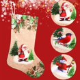 thumbnail image 3 of Estampado de calcetines de Navidad, suministros de decoración para Navidad Afortunado Sencillez, 3 of 5
