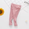 thumbnail image 3 of IROINNID Infant Baby's Solid Leggings Renders Pants, 3 of 9