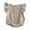 Khaki, variant on Plebaso Baby Girls Boys Summer Clothes Flying Sleeve Round Neck Solid Color Rompers Newborn Jumpsuit