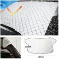 thumbnail image 2 of 1 Pcs Car Windshield Snow Cover Winter Ice Frost Guard Sunshade Protector, 2 of 5