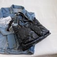 thumbnail image 4 of Bolso Moda mujer algodón acolchado totalizadores invierno señoras Crossbody ajustable Casual, 4 of 8