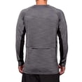 thumbnail image 2 of Hang Ten Men's UV Protection UPF+ 50 Long Sleeve Tee, SMOKED PEARL, M New with box/tags, 2 of 3