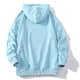 thumbnail image 3 of Sudadera para hombre Sudaderas de otoño Casual Sports Solid Fitness Pullover con capucha y bolsillos grandes Odeerbi ODB-5, 3 of 6