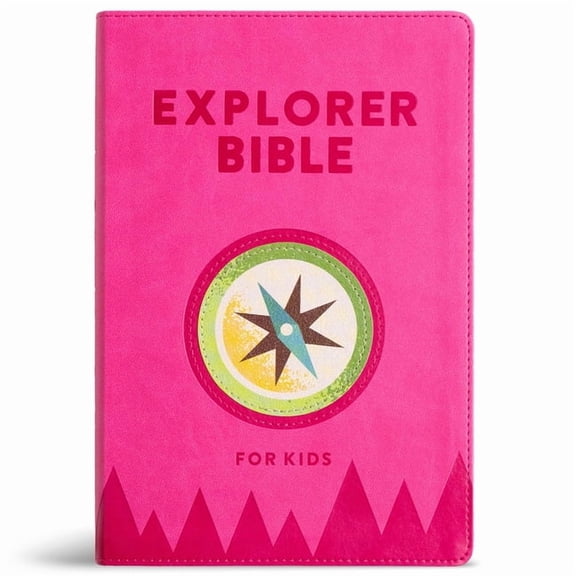 Explorer Bible for Kids KJV Explorer Bible for Kids, Bubble Gum Leathertouch: Placing God's Word in the Middle of God's World, (Hardcover)