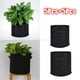 thumbnail image 1 of s de de tela negra piezas, bolsas de plantas transpirables, plantas inteligentes de 2 galones CUTICAT Contenedor de cultivo de patatas de tela, 1 of 8